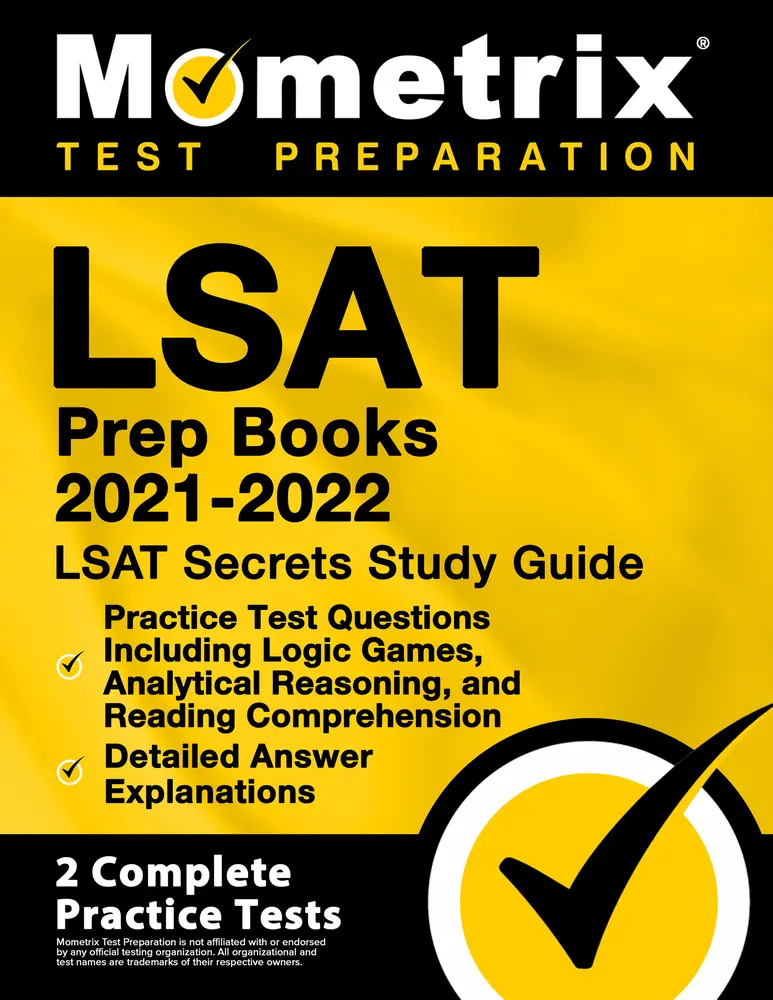 USED Book - LSAT Prep Books 2021-2022 - LSAT Secrets Study Guide, Practice Test Questions Including Logic Games, Analytical Reasoning, and Reading Comprehension, by Mometrix (Paperback) - english