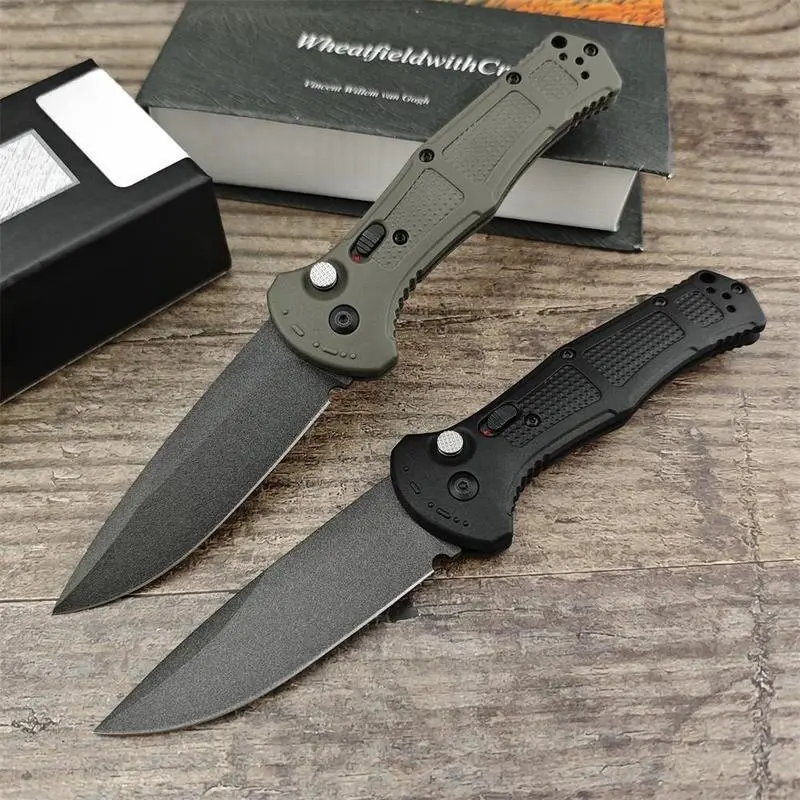 9070 EDC Fiberglass Folding Knife - Black High Carbon Steel Blade Precision Tool, Camping Knives for Whittling, Peeling, Hiking-Light Outdoor, Compact Travel-Friendly Everyday Carry Gift for Men