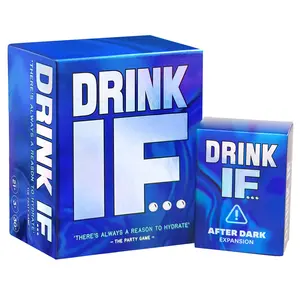 Drink IF... Drinking Game + After Dark Expansion Set - 800 Hilarious Reasons to Drink - Outrageous Adult Party Card Game for Friends, College Students, Fun Parties & Board Games Night with Your Group