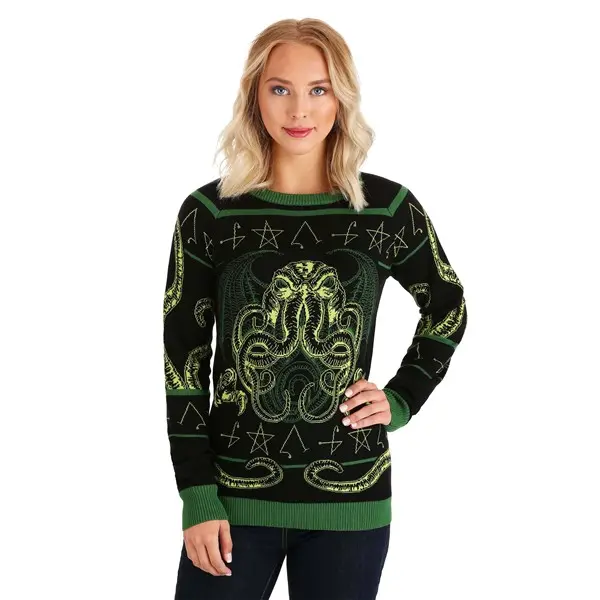 Adult Rage of Cthulhu Halloween Sweater