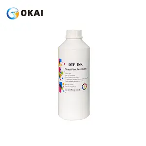 OKAI DTF Yellow Ink 1L – No Clog, High Opacity for XP600 / i3200 / 1600