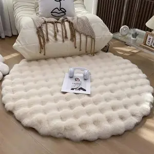The CloudOasis | Plush Round Circular Cozy Rug