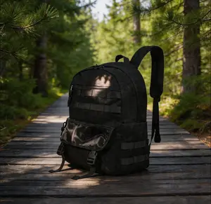 Tactical Molle Backpack, Multi-functional Combat Assault Pack for Men Women, Lightweight Hiking Daypack for Camping Hunting Airsoft Work