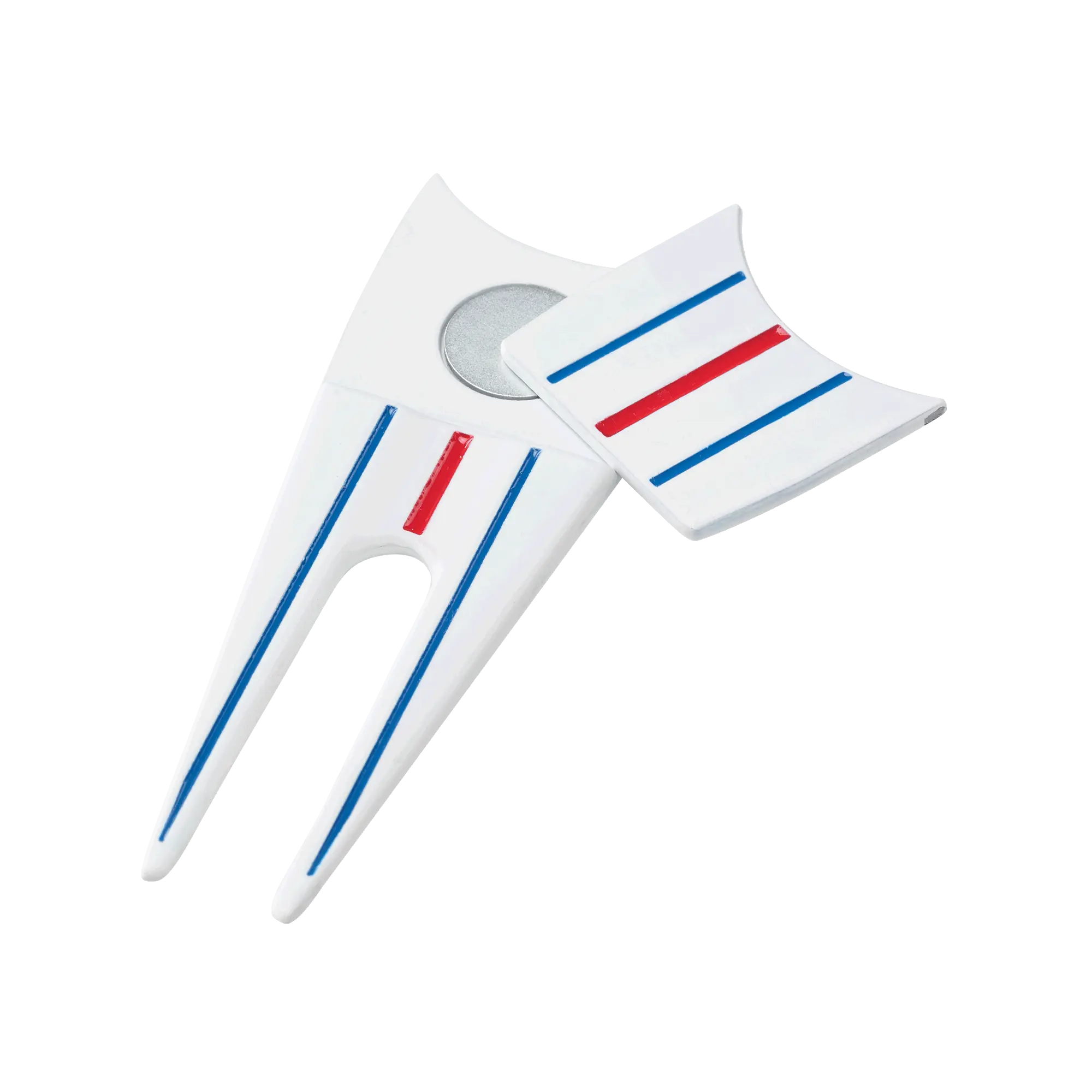 Callaway Golf Triple Track Divot Tool in White