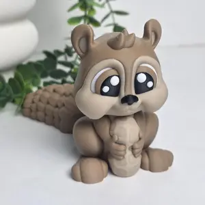 3D Printed Cute Squirrel