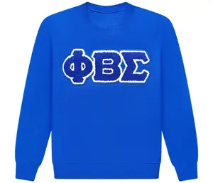 Phi Beta Sigma Chenille Letter - Sweatshirt | House of Greeks