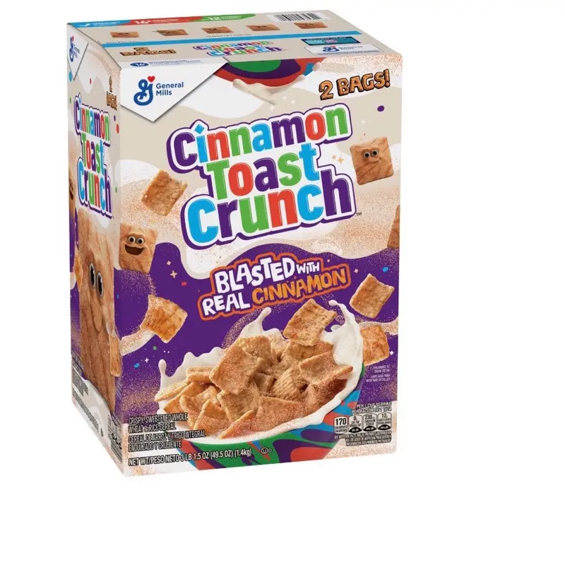 Cinnamon Toast Crunch Cereal, 49.5 oz.
