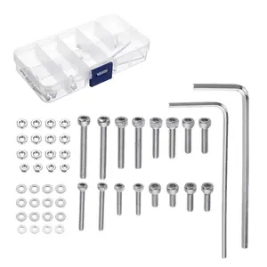 Headshell cartridges Mounting Kit  Steel Bolts Screws Nut  Set with for