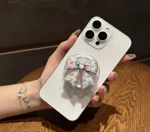 Coquette Easter Bow Magsafe Phone Grip, Magnetic Phone Holder, Gift for Holiday