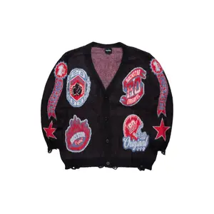 RSO Uni Black Knit Sweater