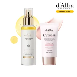 [OFFICIAL d'Alba] [Set] White Truffle First Spray Serum (3.38 fl oz) + White Truffle Waterfull Tone Up Sunscreen Serum (1.69 fl oz)