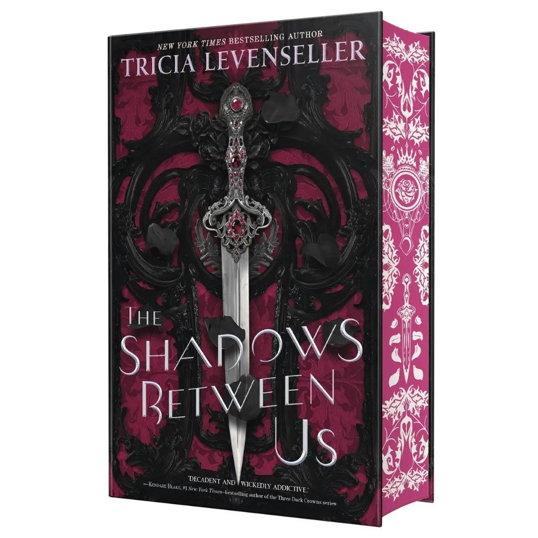 The Shadows Between Us by Tricia Levenseller (Special Edition Hardcover Book with Stenciled Edges)