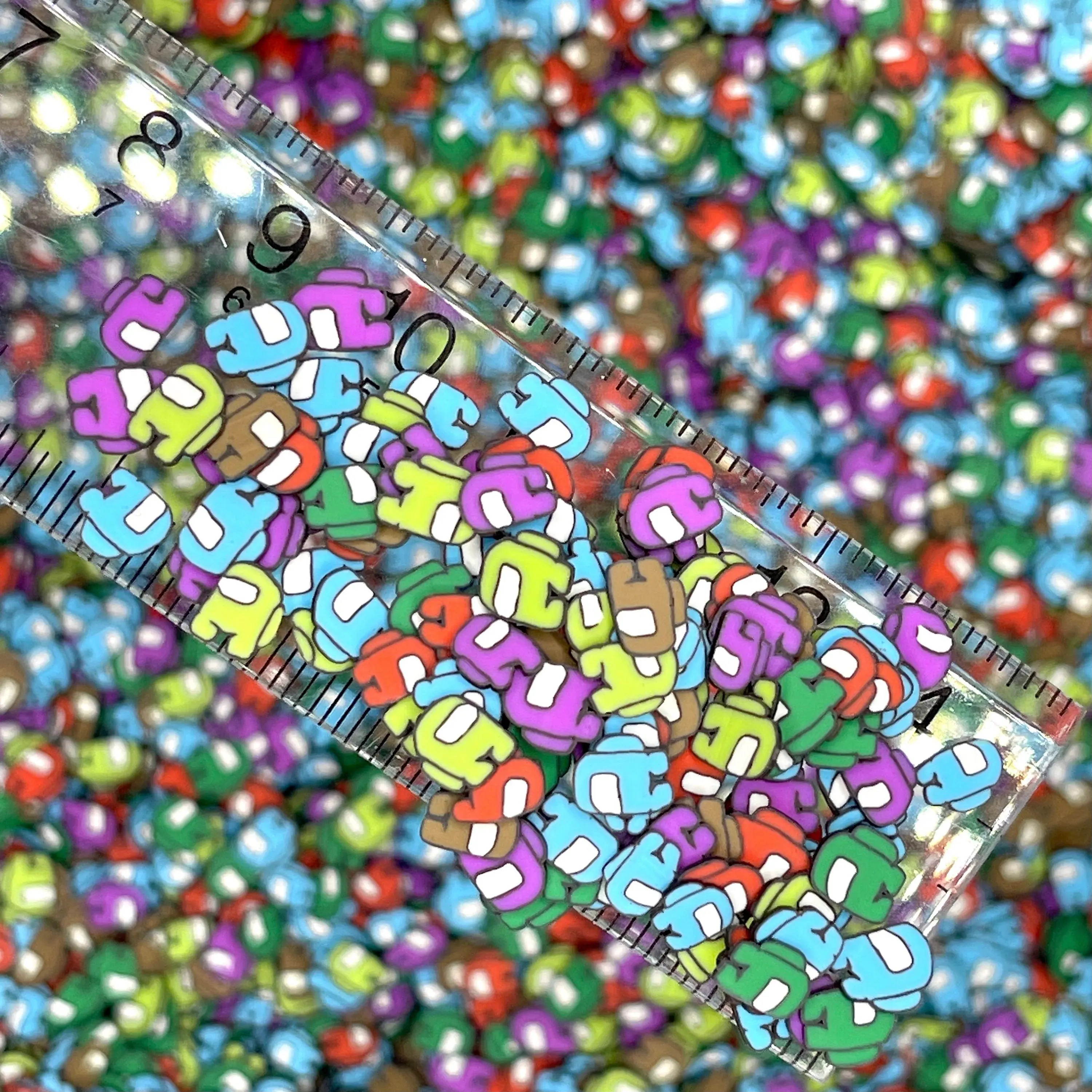 5MM/10MM Game Character Polymer Clay Sprinkles (NOT EDIBLE) D35-26/35