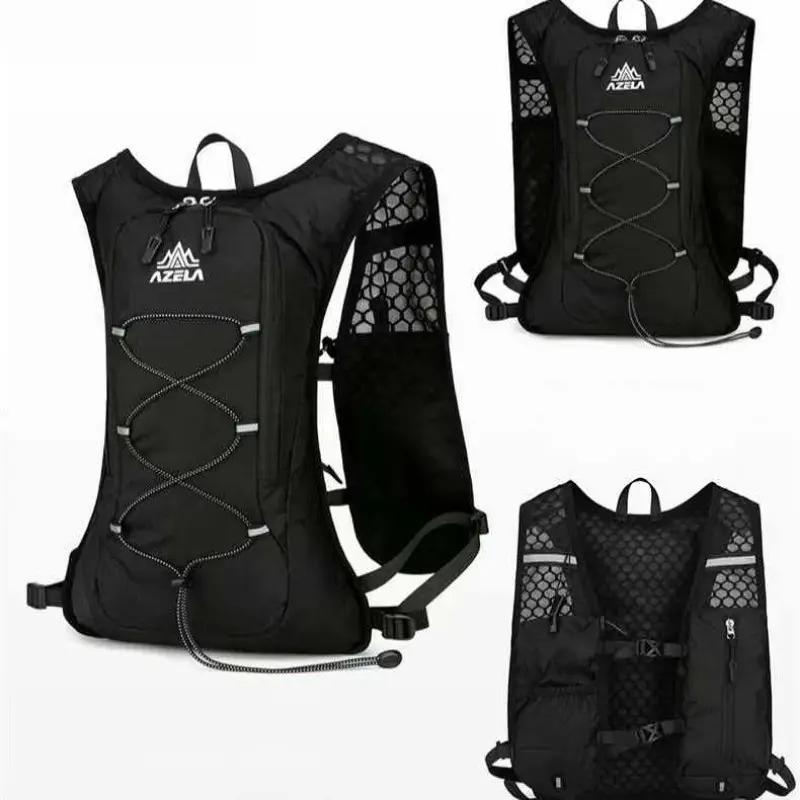 Azela Unisex Running Vest with 1.5L Hydration Pack, Lightweight Moisture-Wicking, Ideal for Hiking, Trail Running, Skiing, Camping, Biking, Marathons, Jogging Equipment