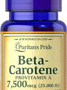 Beta-Carotene - 100 Softgels Healthcare Fitness Supplement Dietary