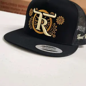 Texas Ranch Geared Cap -Black /Black