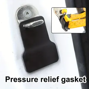 Car Footrest Shock Absorber Pad, Single Pack, Door Footrest Dampener, Noise Reduction Protector, Car Accessories, Comfort Enhancer