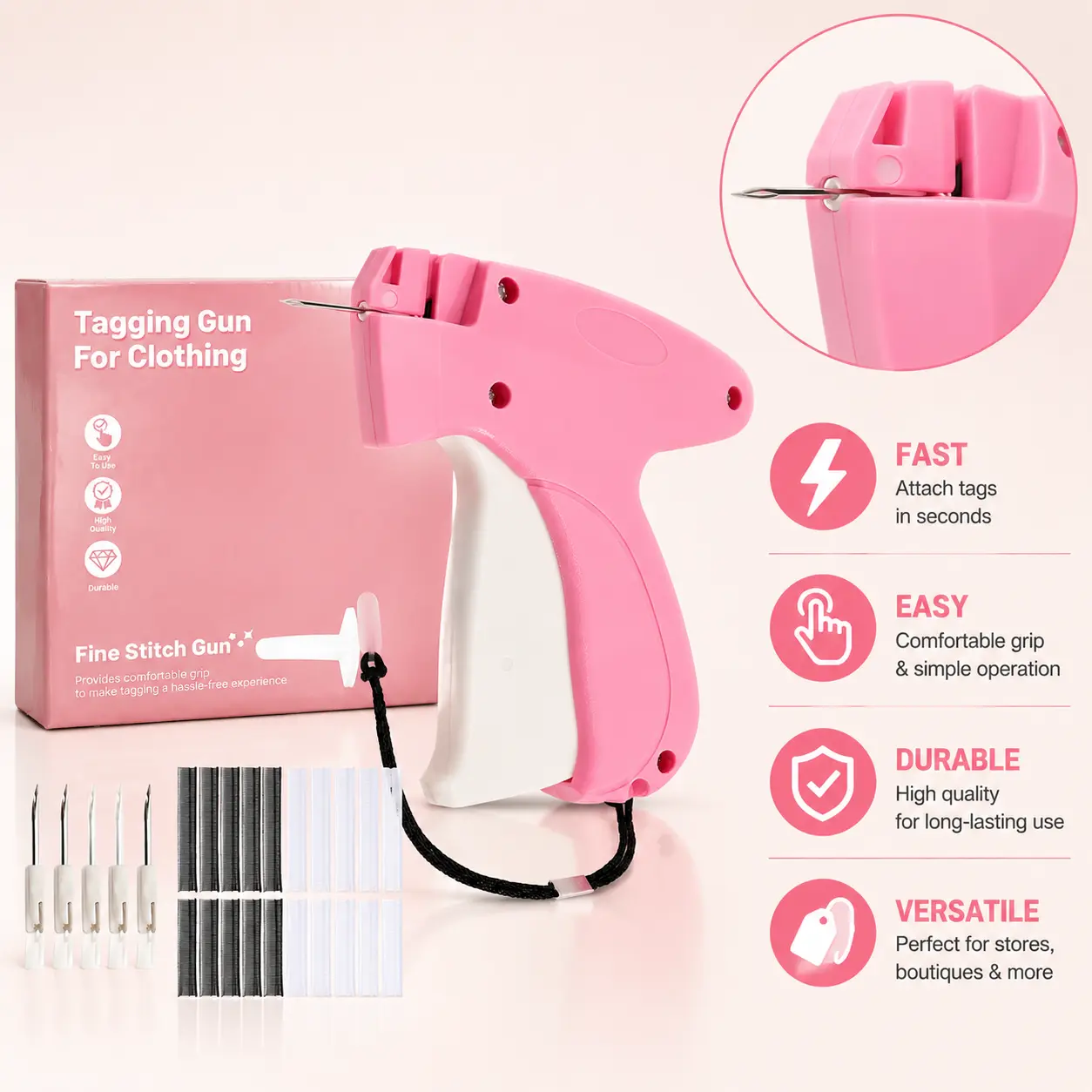 Plastic Handheld Sewing Gun - Budget-Friendly Travel DIY Tool for Quick Fabric Repair, Fix Clothes in Seconds, Fastener Stitching, Save-Money Alternative to Sewing Machines
