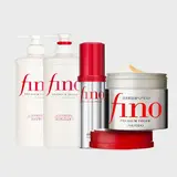 FINO Premium Touch Hair Mask 230g Repair Shampoo 550ml Conditioner 550ml Hair Oil 70ml Haircare Hairtreatment Cleanser Cleansing - 4-Pack Repairing Comfort