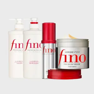 FINO Premium Touch Hair Mask 230g Repair Shampoo 550ml Conditioner 550ml Hair Oil 70ml Haircare Hairtreatment Cleanser Cleansing - 4-Pack Repairing Comfort FINO Premium Touch Hair Mask 230g Repair Shampoo 550ml Conditioner 550ml Hair Oil 70ml Haircare Hairtreatment Cleanser Cleansing - 4-Pack Repairing Comfort