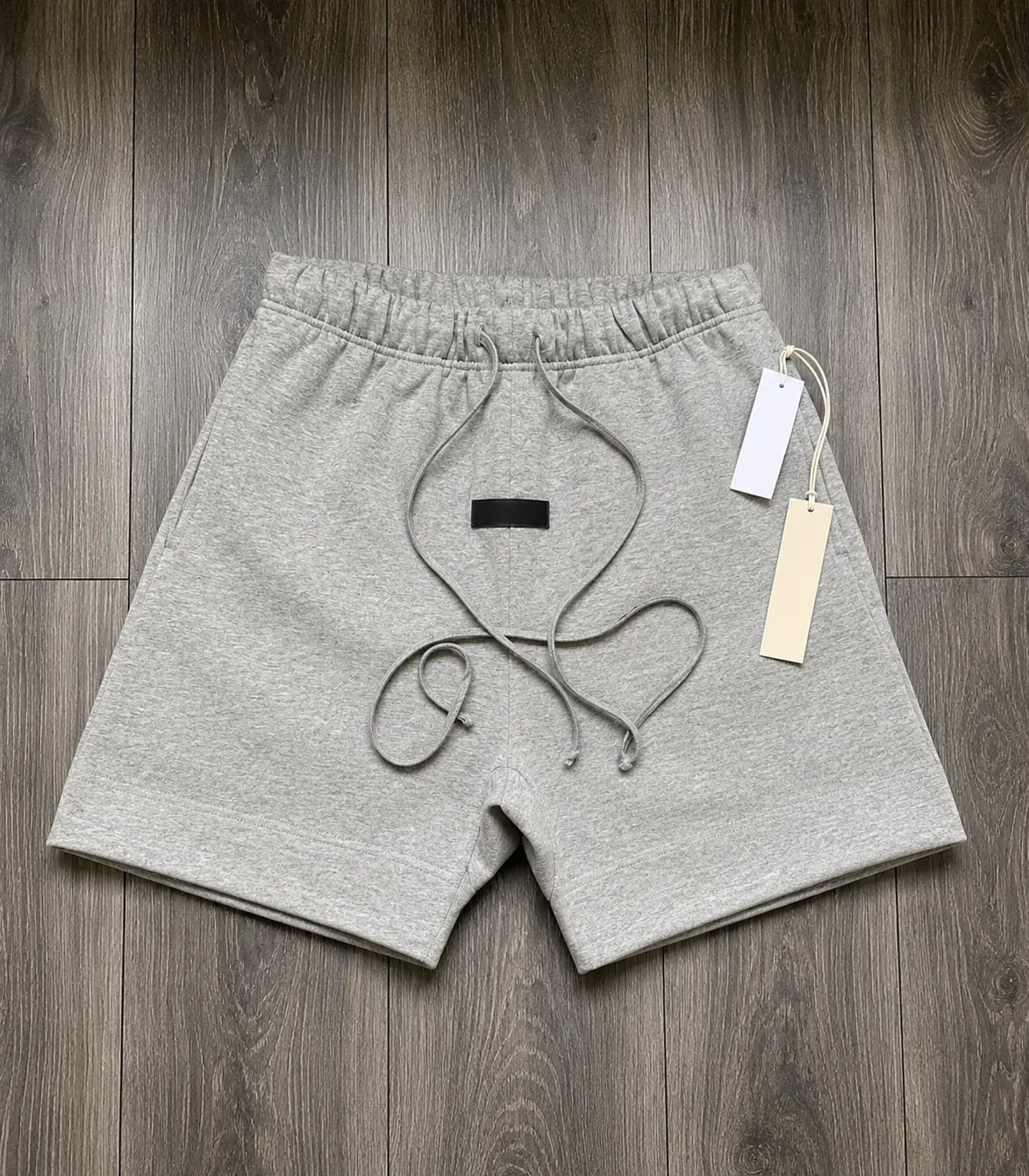 DARK OATMEAL SHORTS HALF SIZE OVERSIZED 217