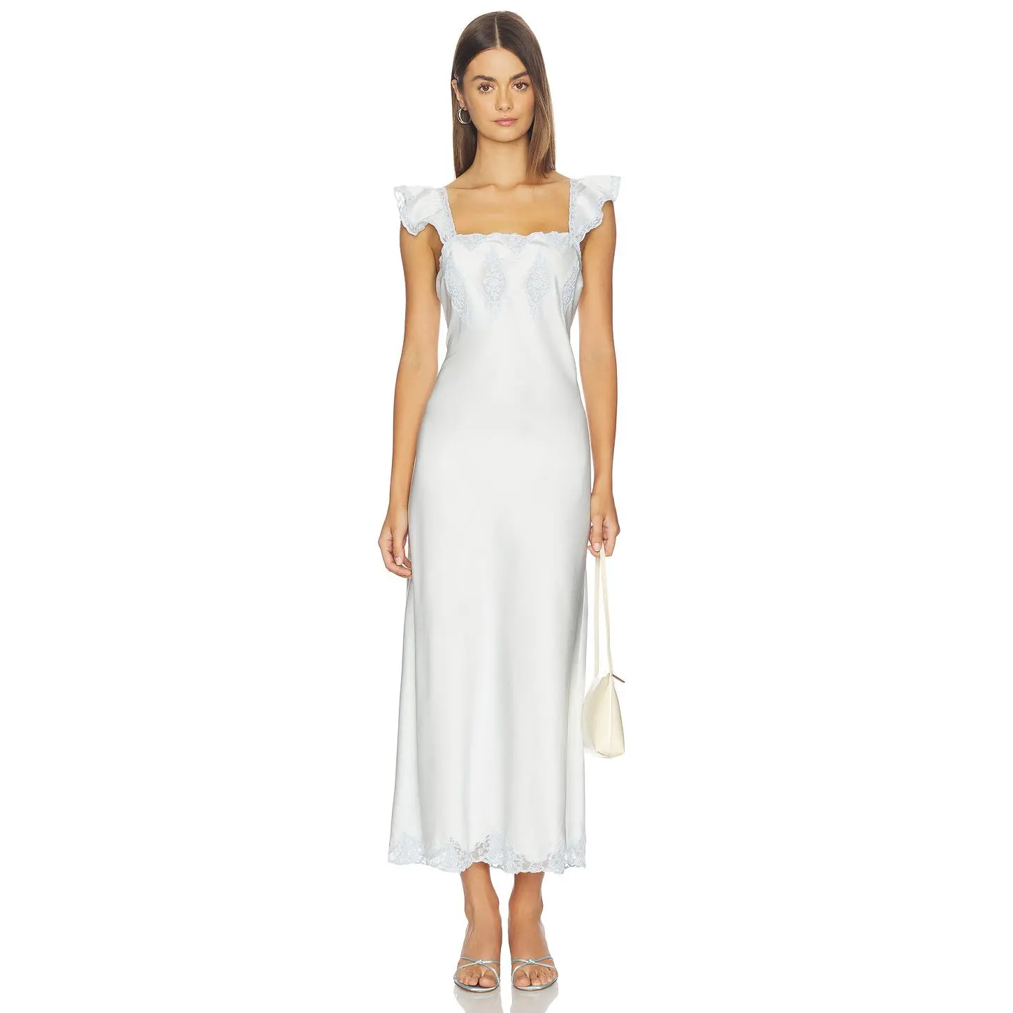 LoveShackFancy Karmine Dress in Country Air