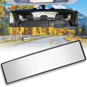 Joytutus 11.81in Universal Panoramic Convex Rearview Mirror - Blindspot Mirrors for Cars, SUVs with Adjustable Buckles, Anti-Fall Protection, Blind Spot Reduction, Father's Day Gift, Blindspotmirrors, Rearviewmirror