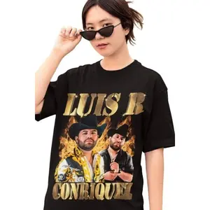 Luis R Conriquez Fan Unisex T-Shirt Belico Corridos Fan Gift For Stylish Fans Cotton Fit