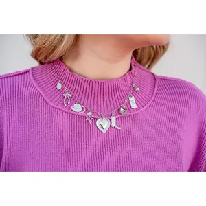 Silver Charm Necklace