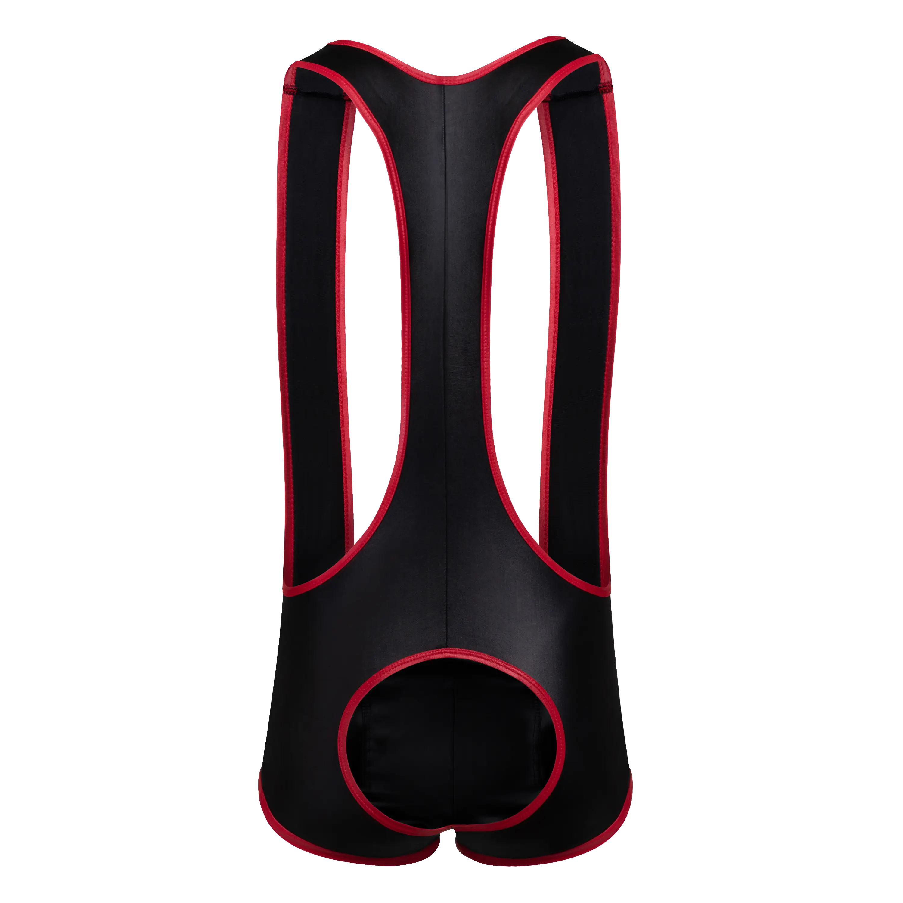 Gruff Pup Impulse Singlet - Men's Wrestling Singlet - Leather Look Fabric with Assless & Full Coverage Options - Masculine Athletic Singlet for Men