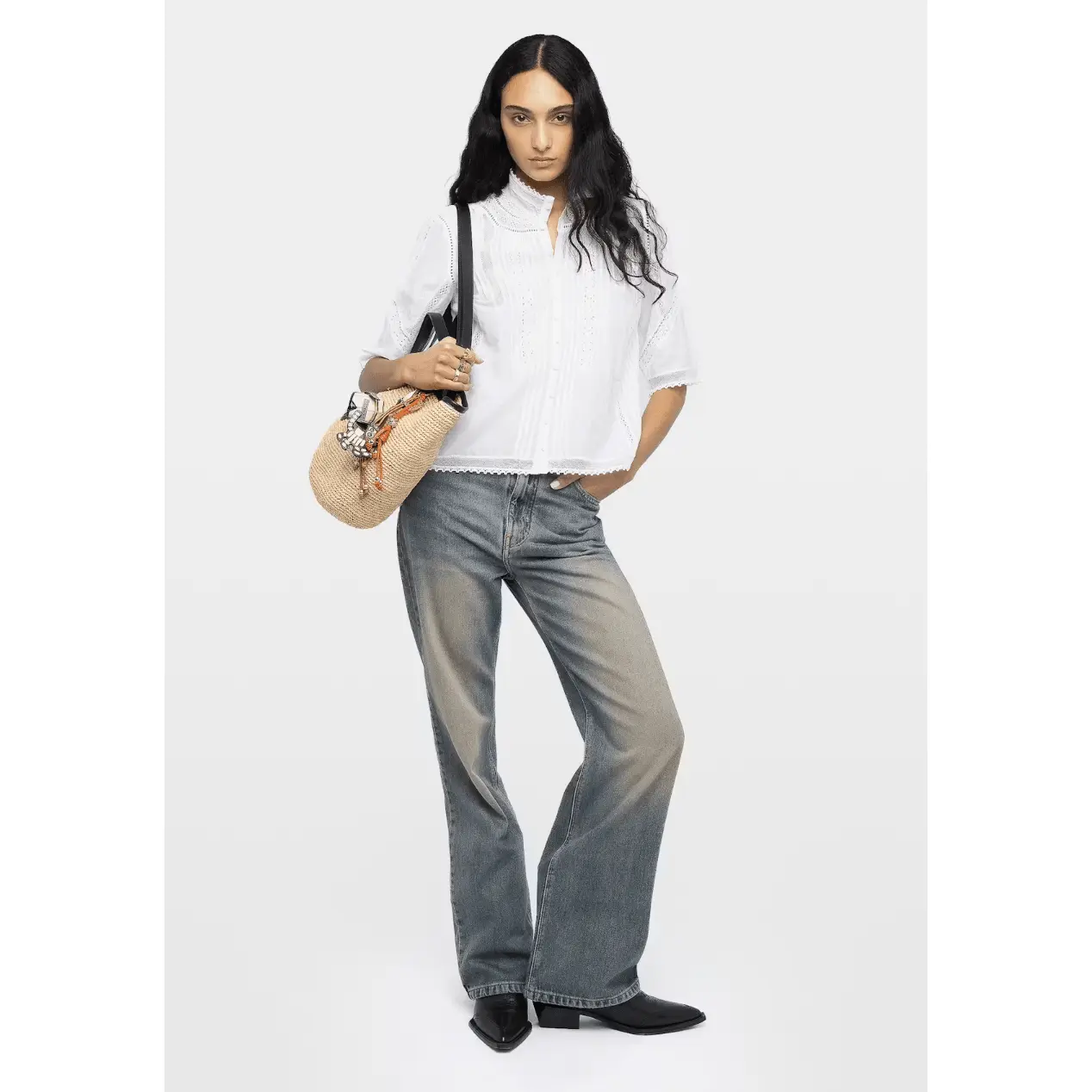 Zadig & Voltaire Tanos Tomboy Top in Judo