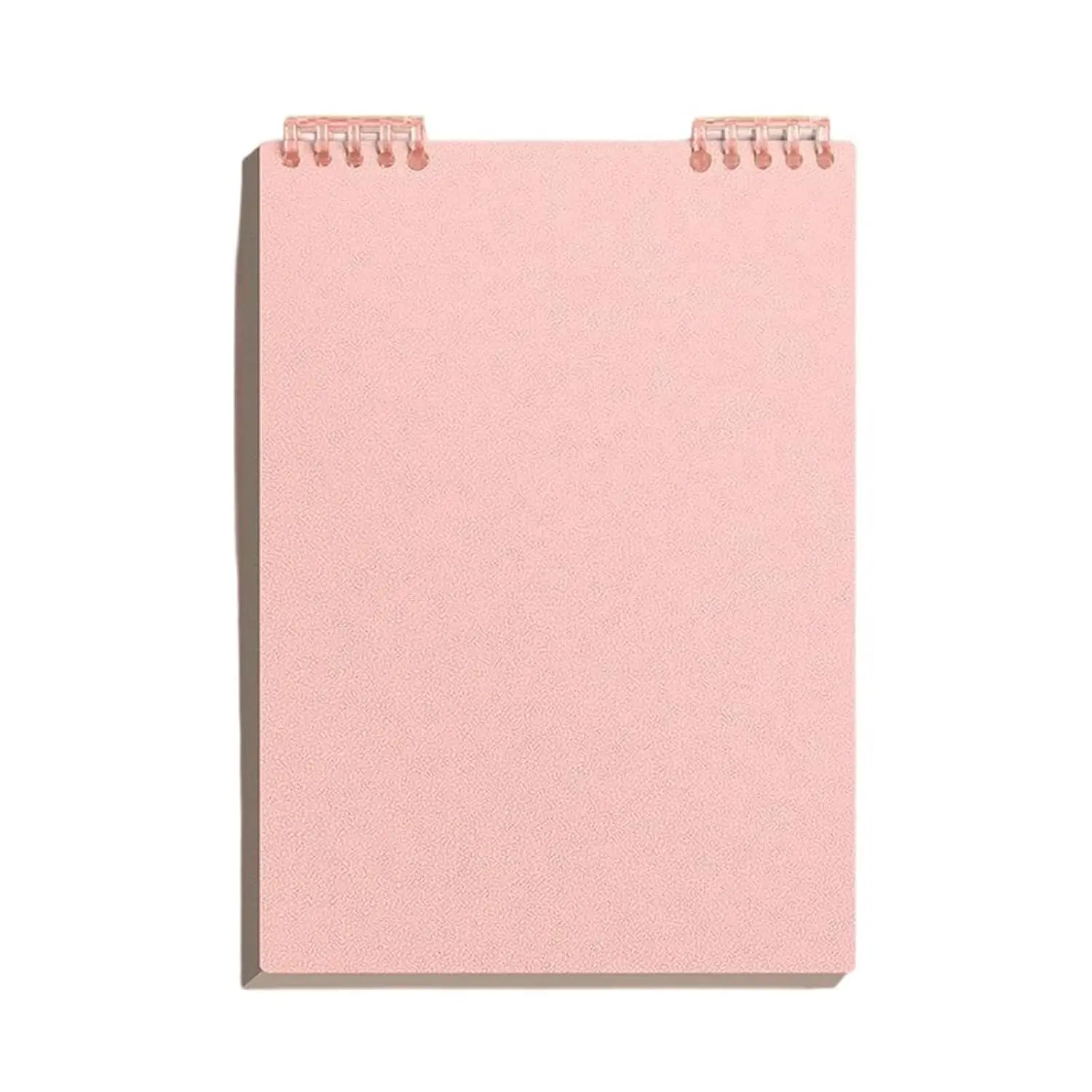 2 pcs Top Bound Spiral Notebook, Thick Plastic Hardcover Journal for School and Office Supplies
