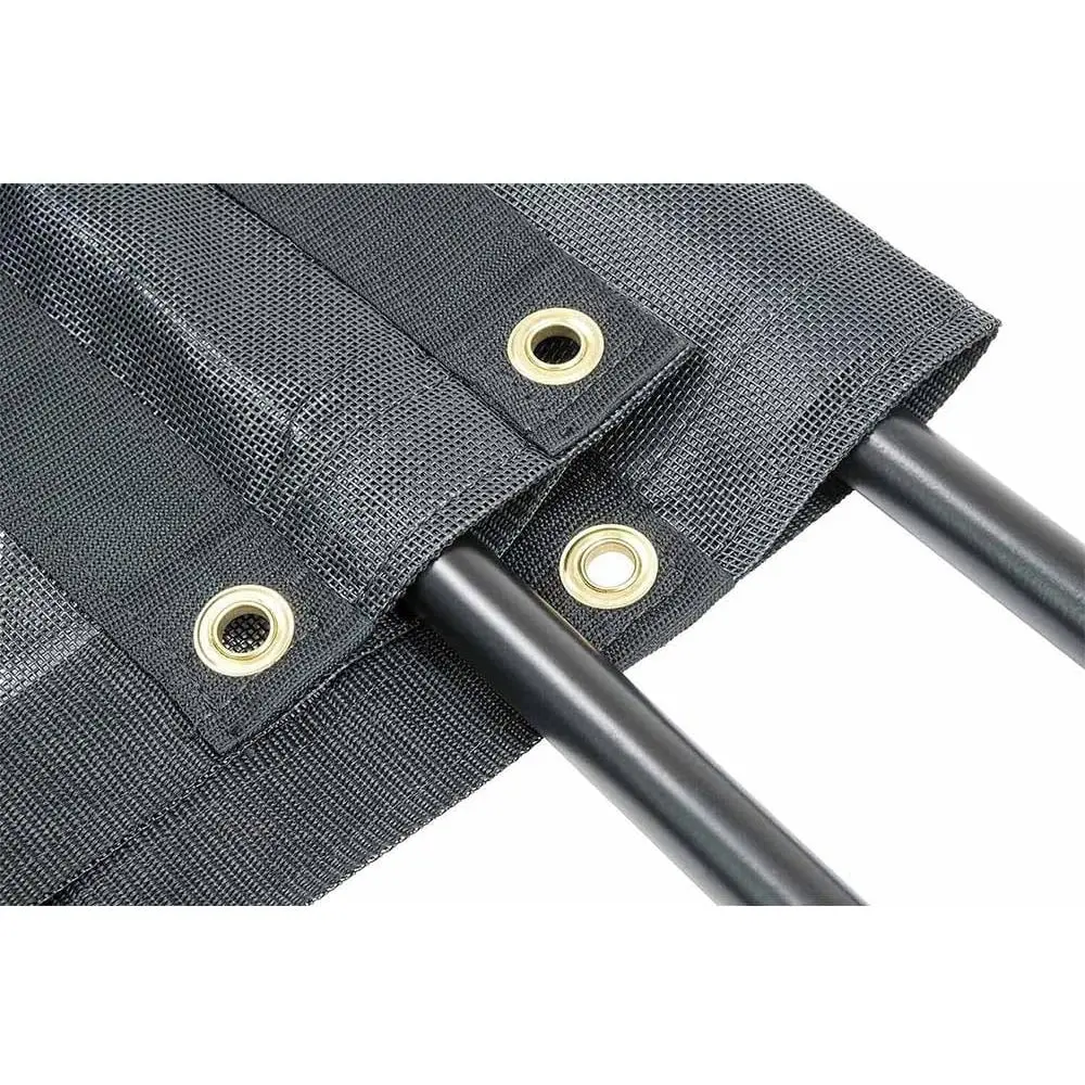 8'x14' Dump  Mesh Tarp with 5 Inch 18Oz Double Pocket & Grommets - Vinyl Coated Dump Trailer Tarp to  Load Spillage During Transportation