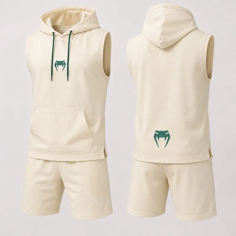 Venum Men's Lightweight Hoodie - Martial Arts Sparring Sleeve, Breathable Athletic Fit Training Wear, Durable Protective Gear for Combat Sports Athletes, Hoodies, Sleeveless Hoodie, Built For Movement
