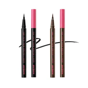 peripera - Ink Thin Thin Brush Liner | Eyeliner | Black eyeliner | Korean Cosmetics | Cat Wink Liner | Eye Makeup Waterproof smudge proof Lipliner
