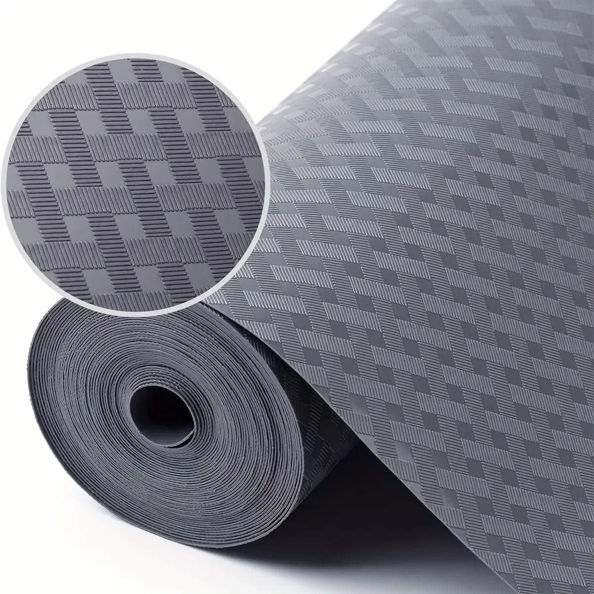 Kitchen Cabinet Liner, 1 Roll Waterproof & Oil-proof Kitchen Cupboard Liner, Durable Plastic Drawer Mat, Non Adhesive Fridge Liner for Shelves, Kitchenware