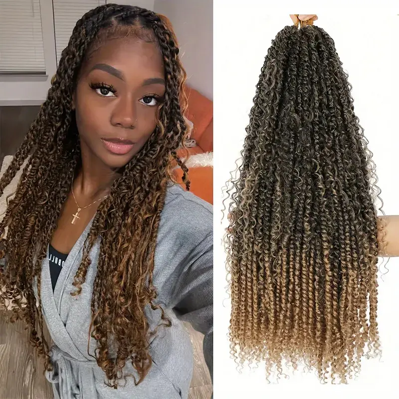 Synthetic Crochet Wig for Women Long Curly Hair