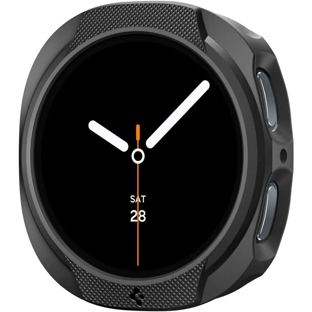 Wearable Accessories for Samsung Galaxy Watch 8 44mm - Flexible, Lightweight Matte Black TPU Case Cover (2025)
