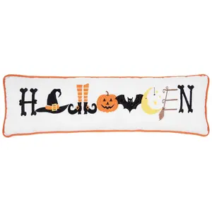 6" x 24" Halloween Pillow by Valerie