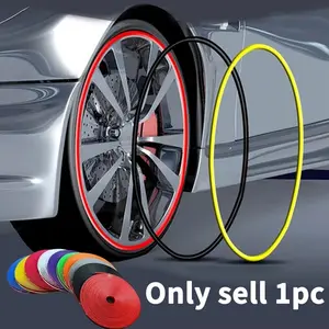 8m Car Wheel HUB Protection Strip, Universal Fit Tire Edge Protector Sticker, DIY Car Styling, Tire Maintenance Cover, Automotive Accessories