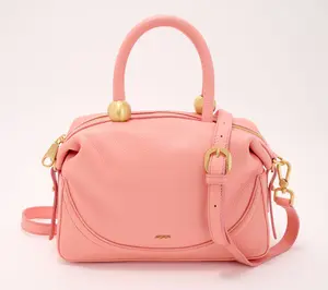 Arcadia Leather Domed Satchel - Dione