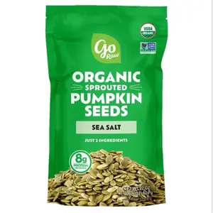 Goo Raw Sprouted Organic Pumpkin Seeds with Sea Salt, 22 oz