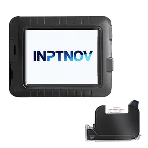 INPTNOV Mini Inkjet Printer for Logo QR Code Date Batch Barcode Number Serial Number on Anything Farbic Wood Plastic Cardboard Metal Clothes,16H Long Endurance,0.5 Inch Nozzle,42ml Fast Dry Ink