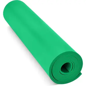 Green Eva Foam Sheets Roll, 3mm EVA Craft Foam 49''x13.5'' High Density 86kg/m3 for Halloween Cosplay DIY