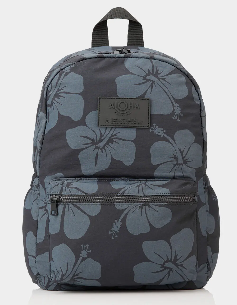 ALOHA Collection Hana Hou Travel Light Backpack, Charcoal & Black