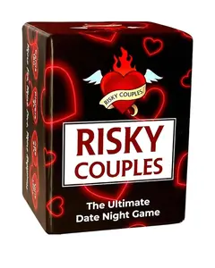 Risky Couples Ultimate Date Night Game | Couples Card Game for Romantic & Fun Nights | 150 Questions & Challenges for Your Partner | Romantic Card Game for Anniversary or Valentines Day