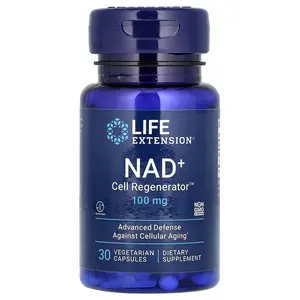 Life Extension NAD+ Cell Regenerator, 100 mg, 30 Vegetarian Capsules