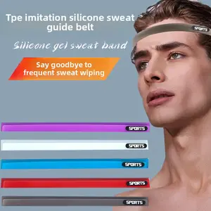 Sweat guide belt Anti-sweating and wicking sports Non-slip running Basketball cycling Fitness headband