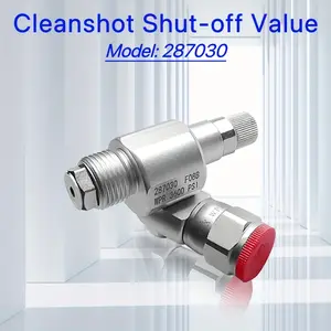 Clean Shot Shut-Off Valve Swivel Joint, Threaded Adapter for Spray Gun Paint Sprayer, Airless Paint with 7/8-Inch 180 Degree Rotation And Control Valve, Designed for High Pressure Airless Paint Spray Gun Swivel Joint，fathersdaygift