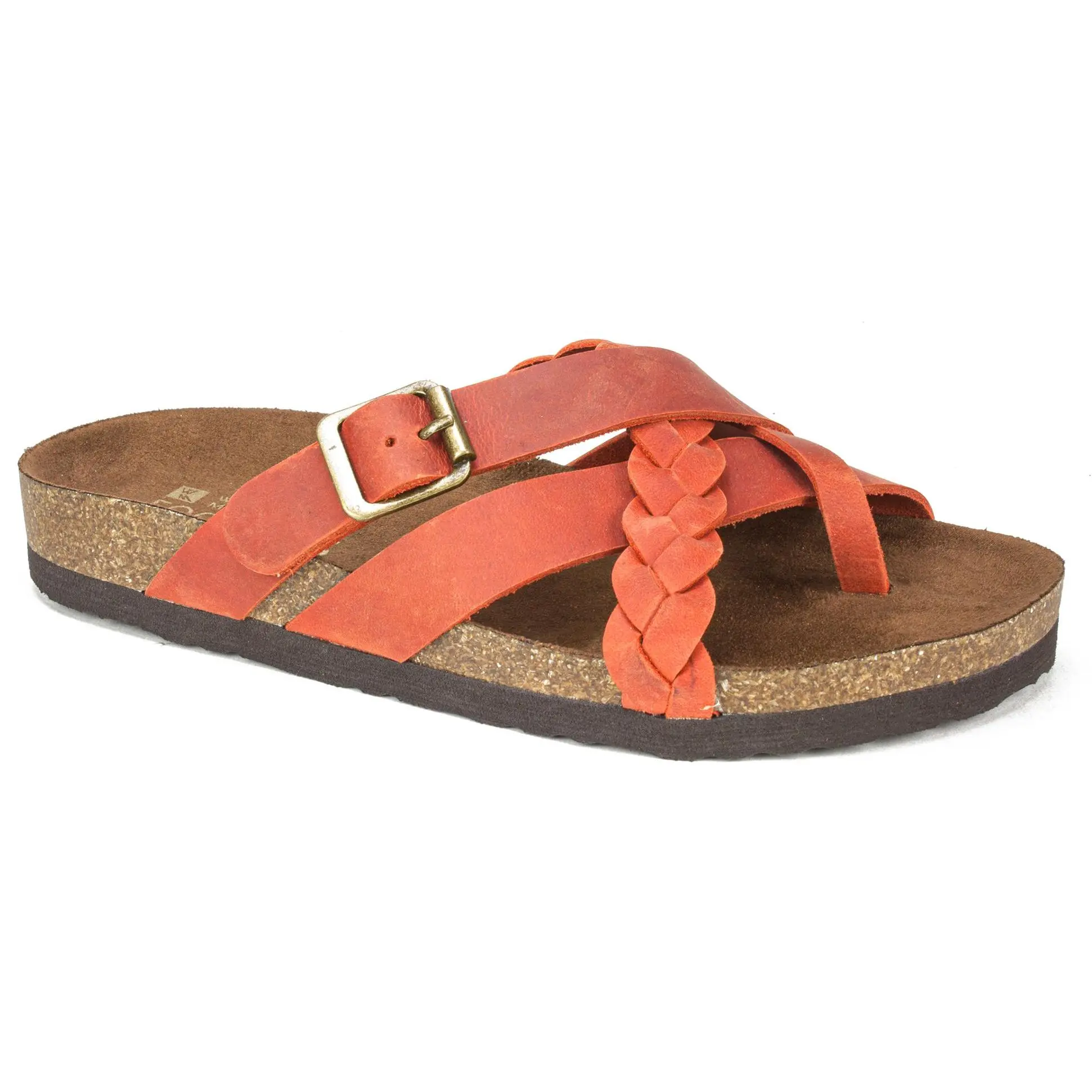 White Mountain Leather Sandals - Harrington White Mountain Leather Sandals - Harrington